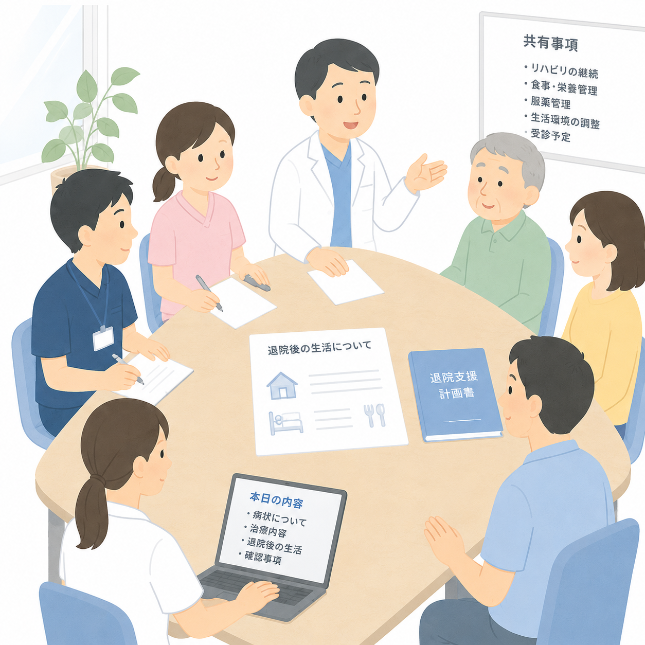 退院時カンファランス